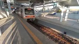 Athens Metro 2025 Departing 2nd Generation Airport Station