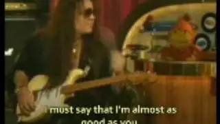 Yngwie Malmsteen on Swedish kids-show (Part 1 & 2) SUBBED