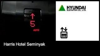Hyundai Traction Elevators at HARRIS Hotel Seminyak, Bali