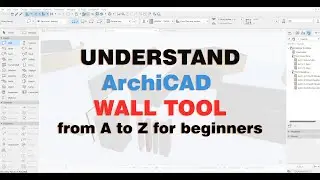 Archicad Wall Tool Explained | Complete Breakdown Beginner&rsquo;s Guide