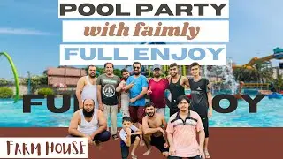 Pool Party With Family🫶🏻🖤🌏