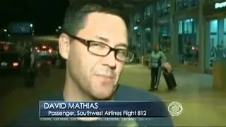 Southwest tear possibly due to metal fatigue