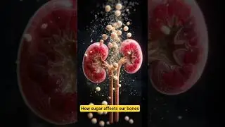 How sugar affects our bones#bonehealth #shorts