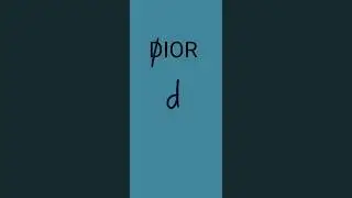 DIOR name logo😱🤯 comment your company name👍 #viral #art