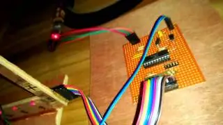 Laser MIDI tone generator using microcontroller