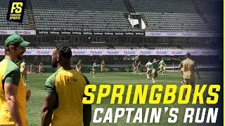 DURBAN Springboks Captain Run ahead of Los Pumas Test | Springboks Training 2025