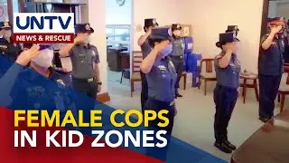 Female police officers seen to be deployed in child-friendly zones