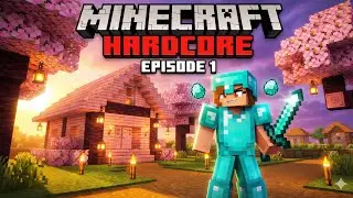 Minecraft PE 1.21 Hardcore Series EP-1 🔥| The Ultimate Hardcore Survival Journey Begins! 🤯