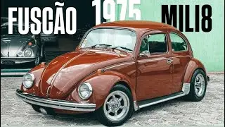 FUSC&Atilde;O 1975 MARROM CARAVELA COM MOTOR MILIOITO FEITO EM CASA!!