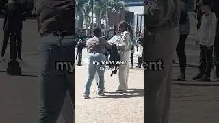 Social Experiment: Period on White Pants in Public