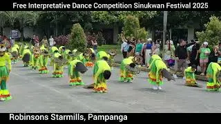 FREE INTERPRETATIVE DANCE COMPETITION SINUKWAN FESTIVAL 2025 | SECONDARY & ELEMENTARY LEVEL