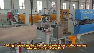 120 extrusion lines for manufacturing electrical cables