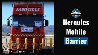 Mifram Pyramid Shape Portable Vehicle Barrier Demo by Security Pro USA