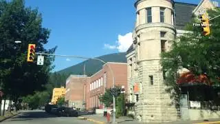The city of Nelson BC Canada