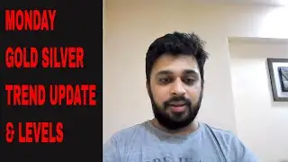 MONDAY GOLD OPENED FLAT | GOLD FORECAST & TRADING LEVELS | SILVER TREND TODAY