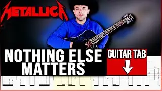 【METALLICA】[ Nothing Else Matters ] кавер от Masuka | УРОК | ТАБУЛЯЦИЯ ДЛЯ АКУСТИЧЕСКОЙ ГИТАРЫ