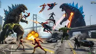GTA 5 LIVE !All superhero fight day2  ! Grand Theft Auto V