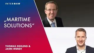 INTERGEO-Talk #4: Maritime Solutions | Thomas Dehling, Jann Wendt