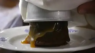 Sticky Toffee Pudding (Rodda's Clotted Cream) (Strategic Video Agency)