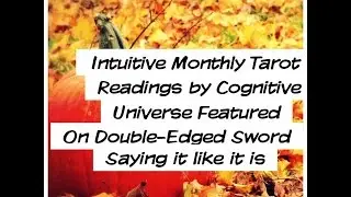 Libra Intuitive Tarot Reading for the Month of October 2016 by Cognitive Universe