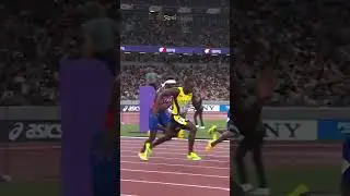 Pride of Jamaica ‼️ Oblique Seville wins 100m gold 10 years after Usain Bolt ❤️&zwj;🔥 #jamaica #sports