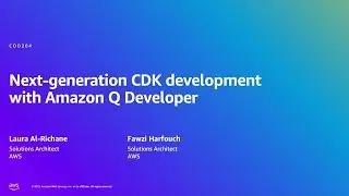 AWS Summit Dubai 2025 - Next-generation CDK development with Amazon Q Developer