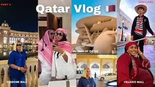 QATAR TRIP |TRAVEL VLOG | PART 2 |VENDOME MALL | GONDOLA RIDE | KATARA VILLAGE |#travel #love #vlog