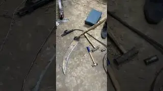 How to make scythe at home Part 2 #shorts #shortsfeed