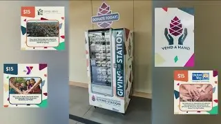 Vending machine allows Idahoans donate to causes and organizations