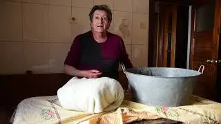 Faendo'l pan sobáu. Ambás. Pascua 2021. ATO d'Ambás (ATOAM).