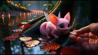 The Fireglow Whisperling #FantasyCreature,#writeandreadaforapplebforball #SnowyMagic