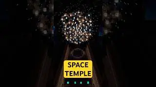 Building a Space Temple of Time in Minecraft!