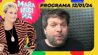 MA&Ntilde;AN&Iacute;SIMA - PROGRAMA 12/01/24 - GUIDO KACZKA: PORTAZO DE CARMEN DE 8 ESCALONES +LOS MILEI EN SU PGM