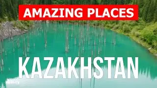 The most beautiful places in Kazakhstan | tourism, citys, country | Kazakhstan drone video 4k