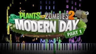 IMPOSSIBLE Modern Day (Final Wave) Piano Cover| Plants Vs. Zombies 2 |  Piano Cover