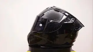 SOMAN SM961-S double visor full face-black