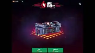 war robots Open 1000wr point chest 6* anniversary