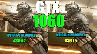 NVIDIA Old Driver 436.02  vs NEW Driver 436.15 on GTX 1060 6GB Test in 6 Games