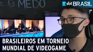 Brasileiros disputam final de torneio mundial de videogame | SBT Brasil (21/05/21)