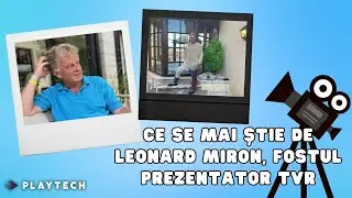 Ce se mai știe de Leonard Miron, fostul prezentator TVR. Cine este bărbatul cu care se iubește...