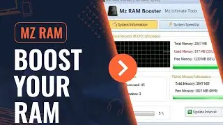 MZ RAM Booster Settings (Options) for Windows 11 & 10 (2025 Guide): Download to Smart optmize CPU.