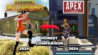 PUBG is FAST PACED than APEX LEGENDS in 2024?! 😱