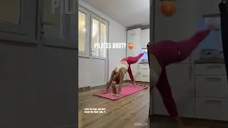 PILATES BOOTY 🍑 #buttworkoutforwomen #lowerbodyworkout