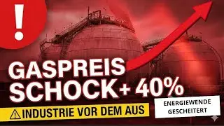 GASPREIS-ALARM: +40% Anstieg durch Gasmangel!