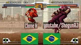 FT10 @svcsplus: Clone X (BR) vs youtube/ShogunRJ (BR) [SNK vs Capcom svc Fightcade] May 4
