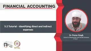 5.2 Tutorial - Identifying direct and indirect expenses