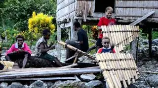 Kwaio musicians, Malaita, Solomon Islands