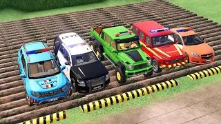 Replay - Trucks With COLORS - SCANIA MIXER TRUCK and VOLVO BOX TRUCK with FLATBED TRAILER TRUCK-FS22