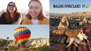 Kız Kıza &Ccedil;ılgın Kapadokya Tatilimiz🎈 Vadide Kayboldum🙄