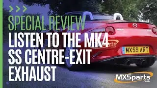 MX5 Mk4 (ND) Stainless Steel Centre-Exit Exhaust